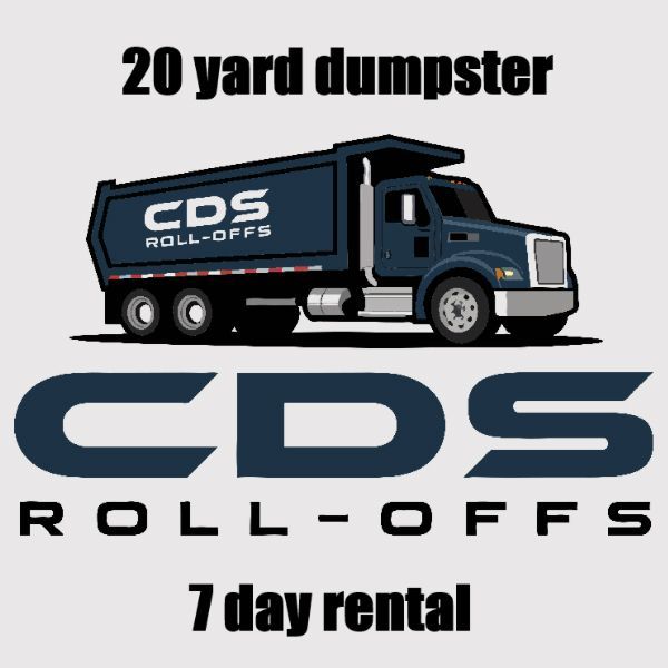 20 Yard Dumpster 7 Day Rental