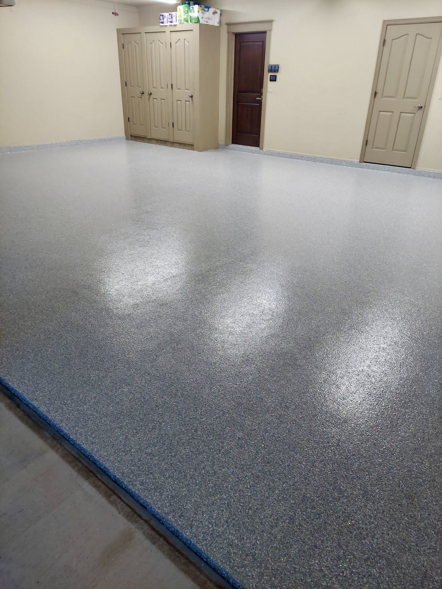 After concrete service