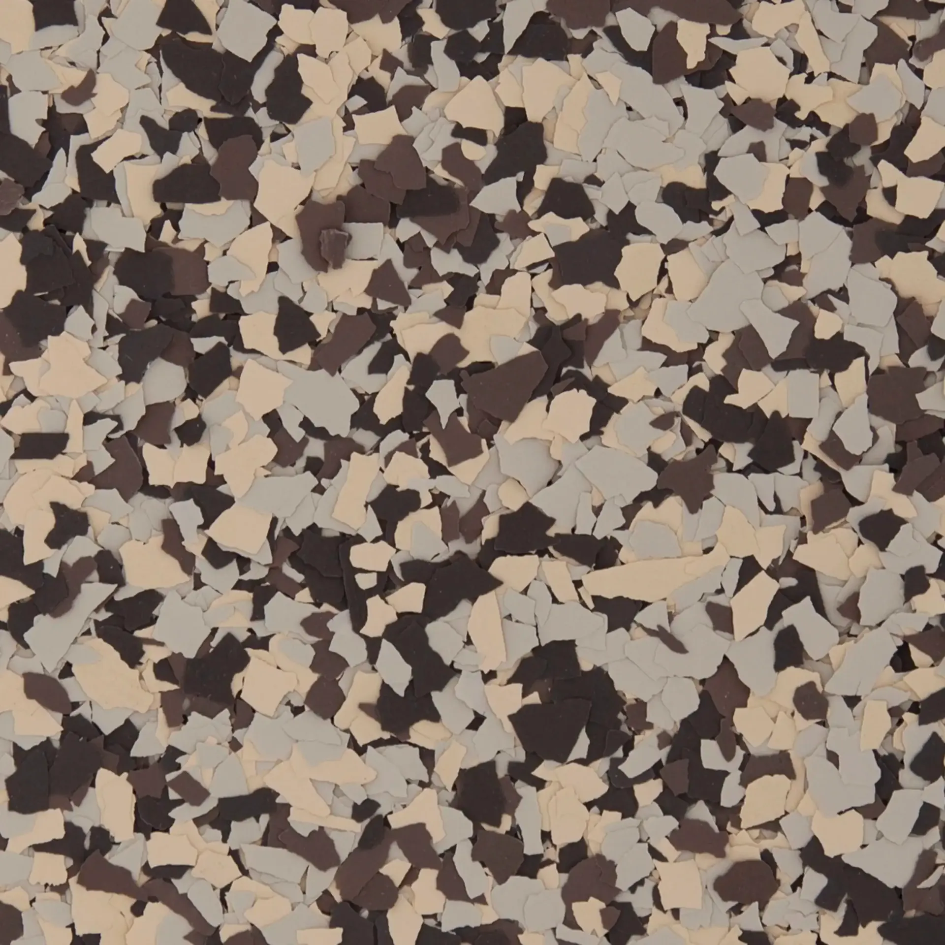 Cordwood: Light Tan, Light Grey, brown, and dark brown