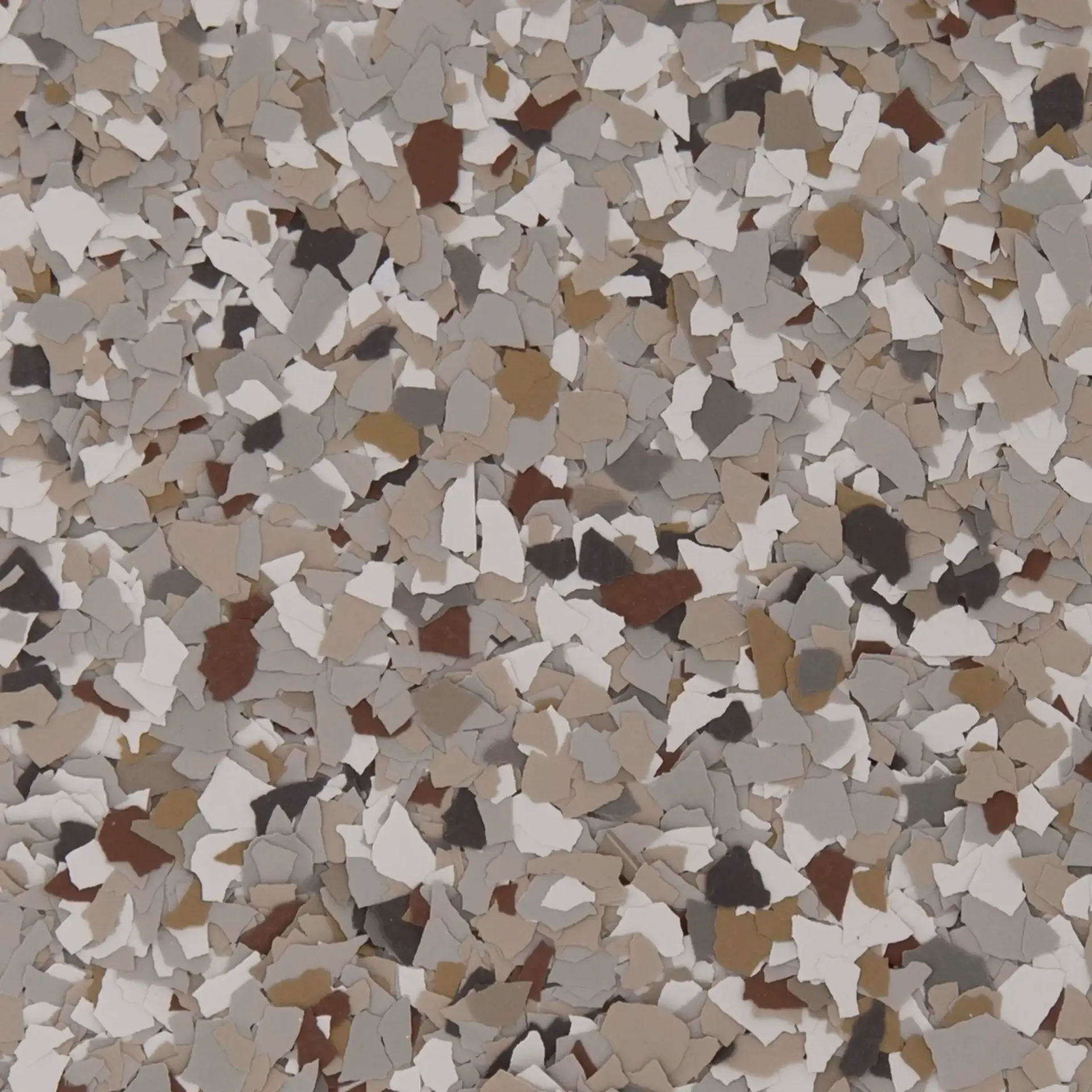 Pebble Beach: Light Grey and tans with a touch of deep green and brick red. 