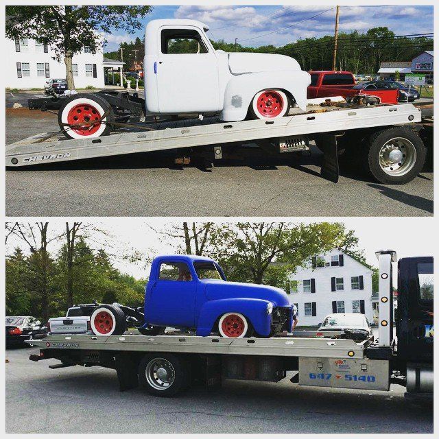 Auto painting before and after