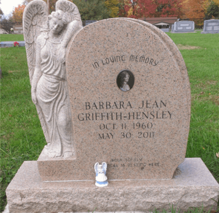 Memorial headstone