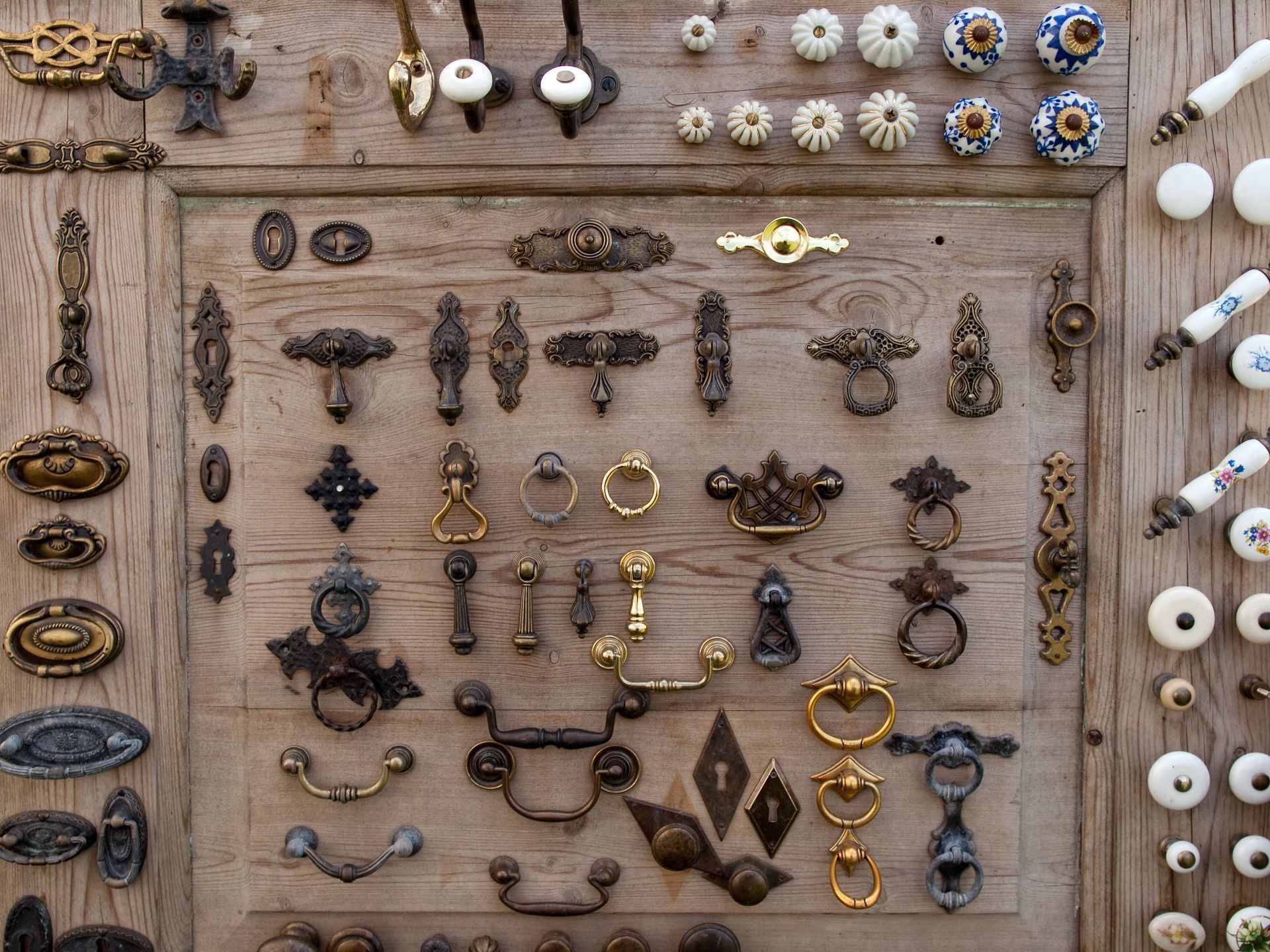 door trim and hardware