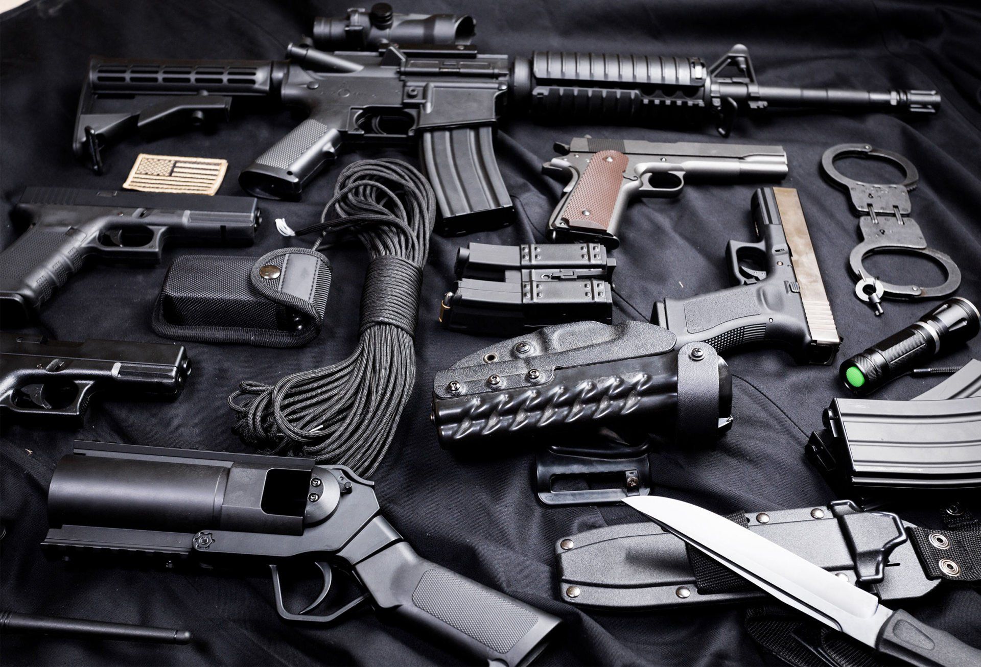 Different kind of guns