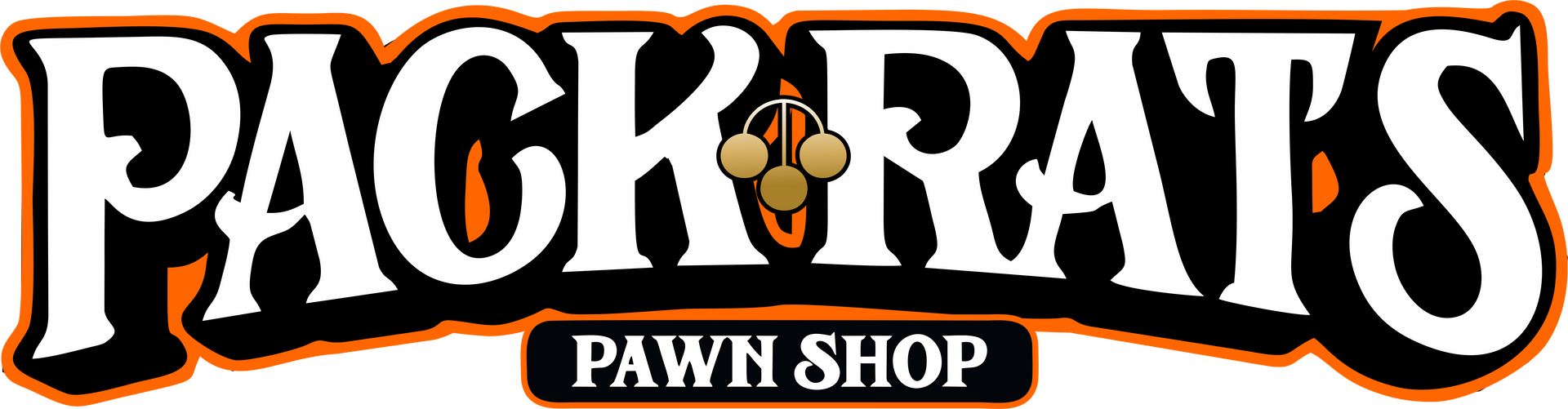 Pack Rats Pawn Shop logo