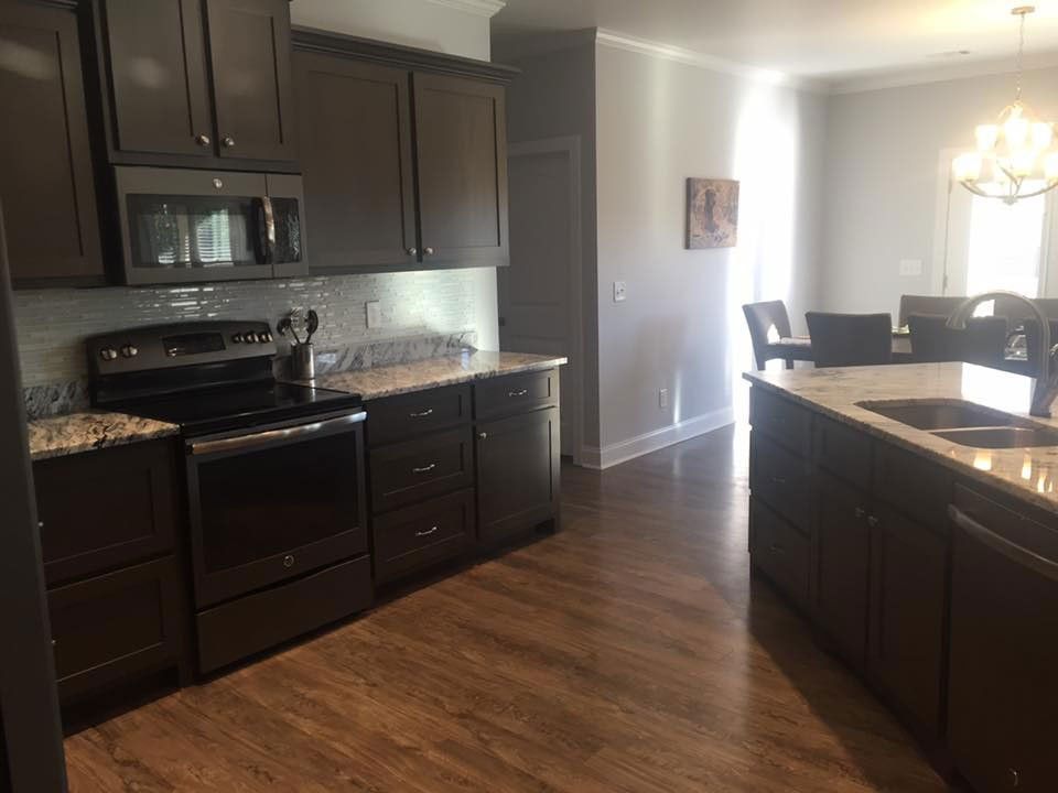Newly remodeled kitchen