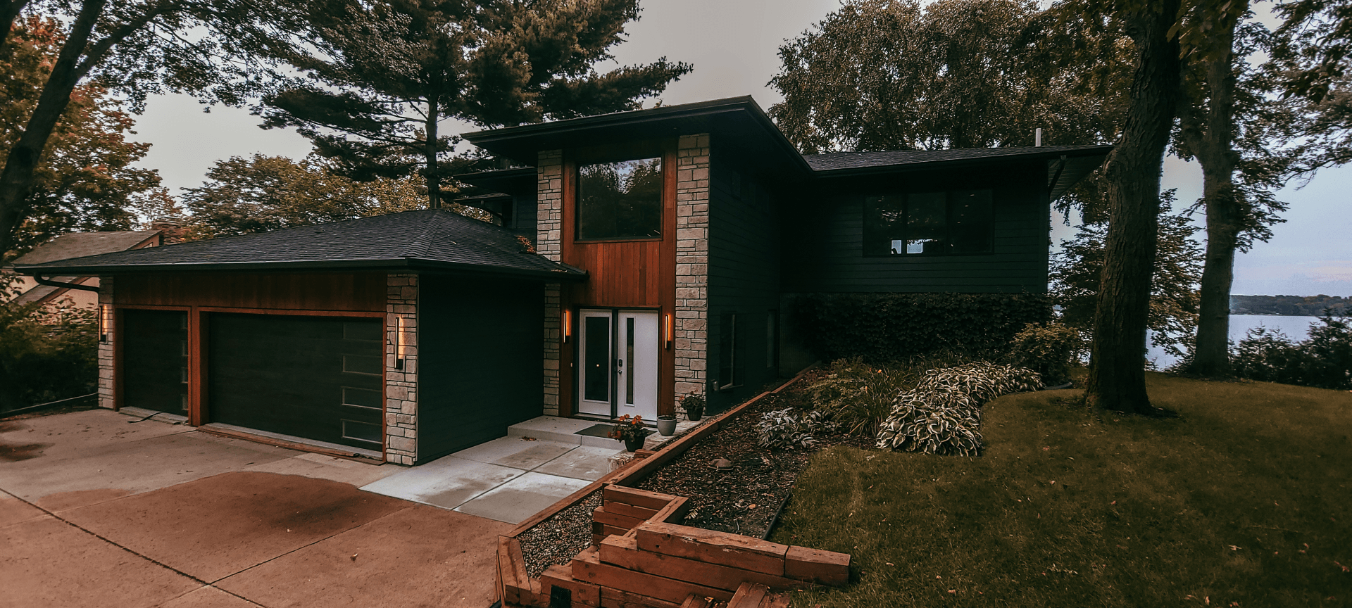 black house side shot