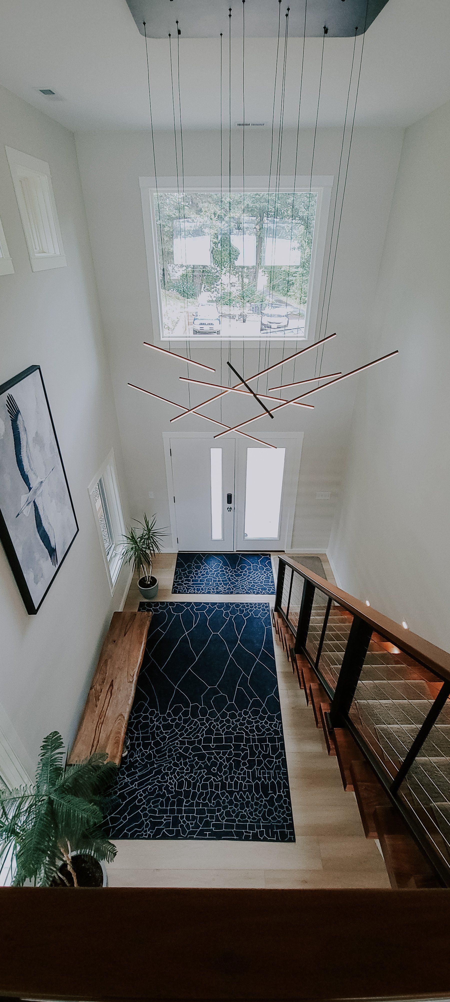 modern chandelier