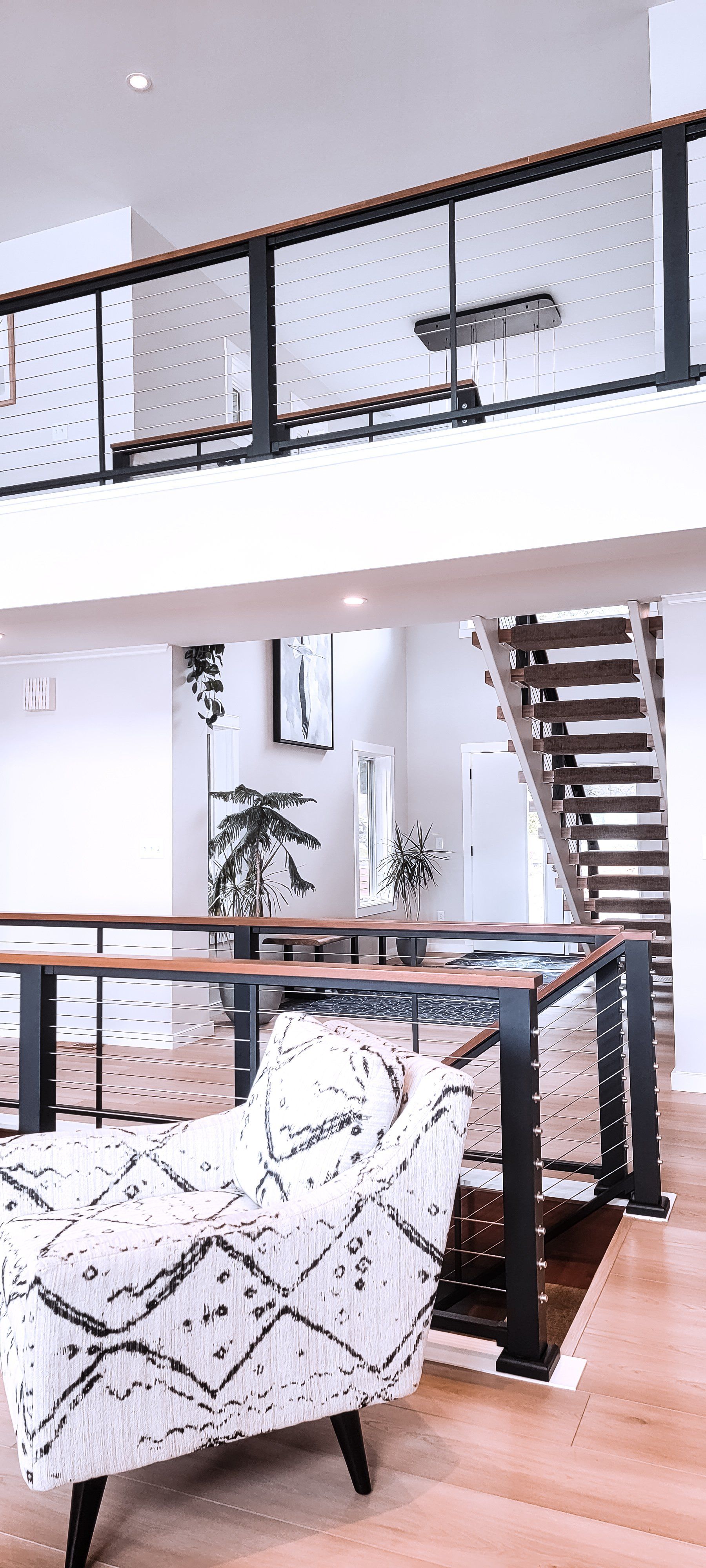 white interior