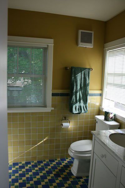 yellow wall