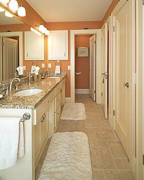bathroom hallway