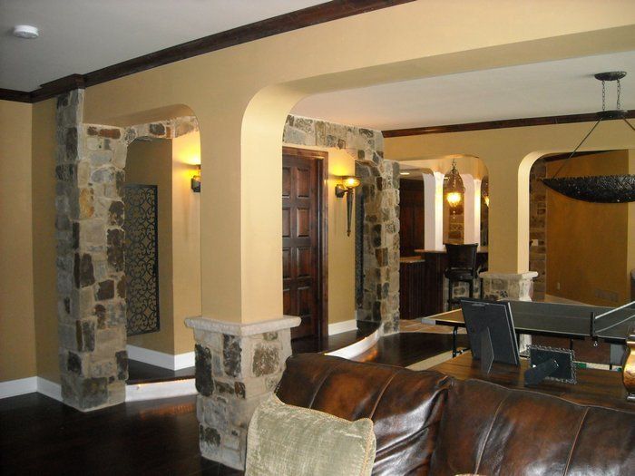 leather sofa