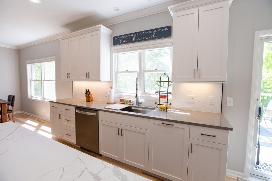 white cabinet