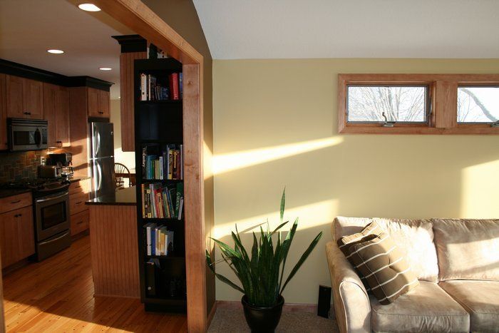 yellow wall
