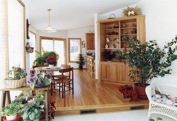 wooden floor