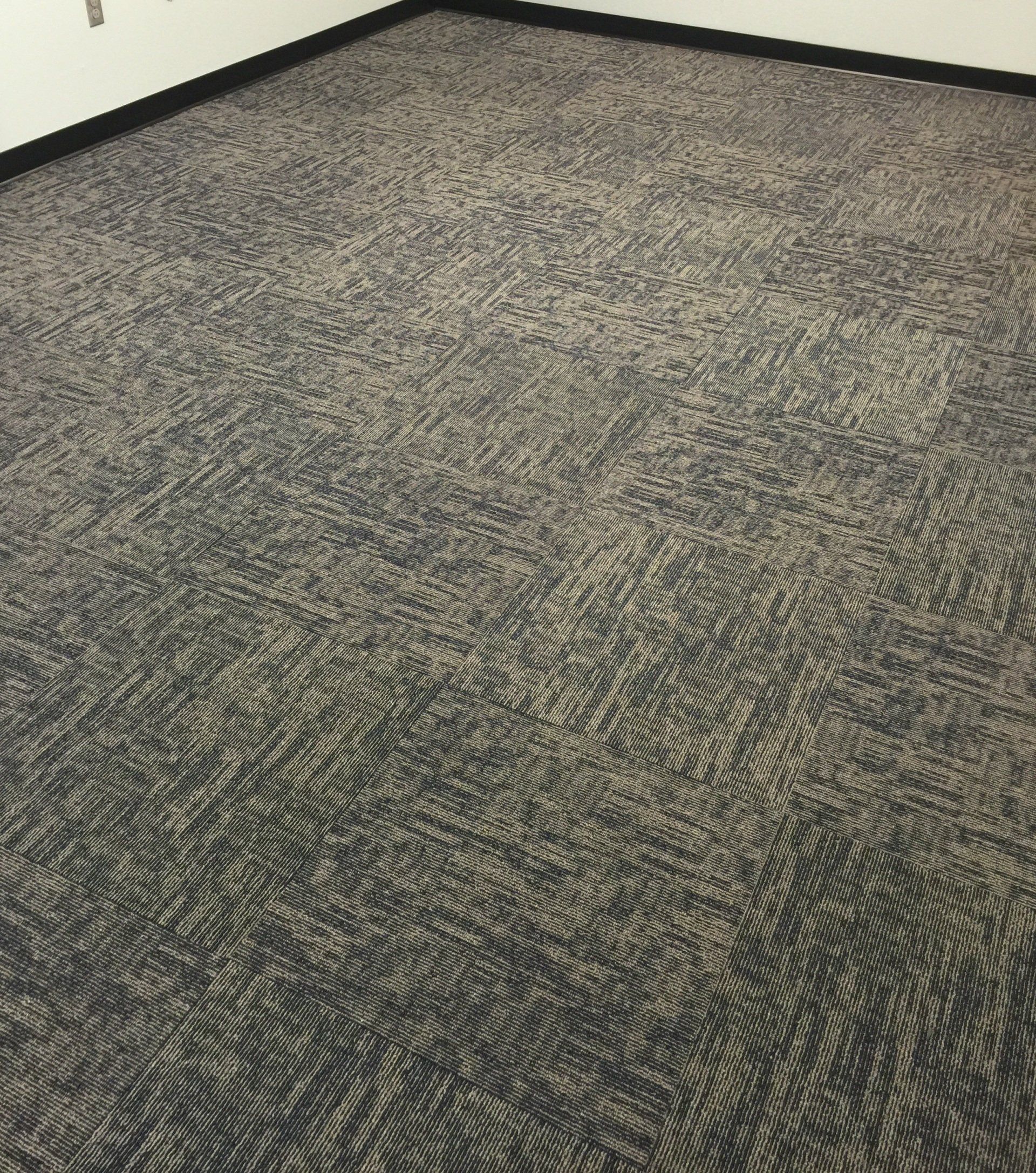 Commercial Carpet Tile Job