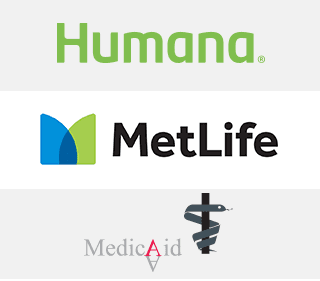Humana Health Insurance, MetLife, Medicaid