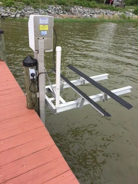 Jet skies and boat lifts