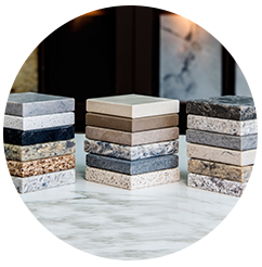 Granite swatches