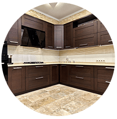 Kitchen cabinets
