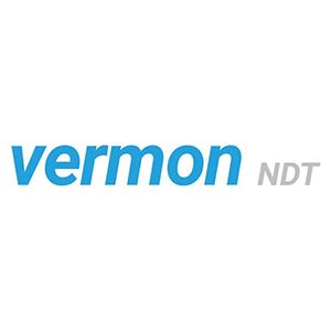 Verxon NDT logo in blue and gray text on a white background