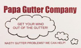 Papa Gutter Company - Logo