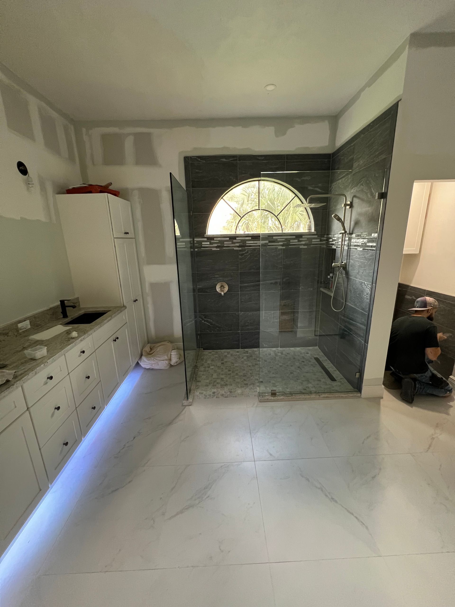 Bathroom after renovation