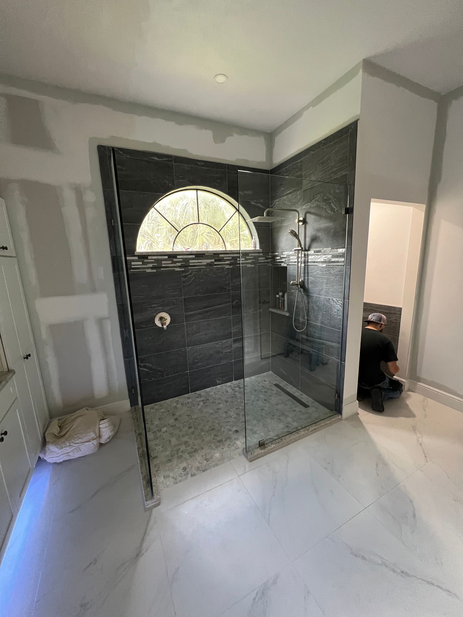 Newly renovated bathroom