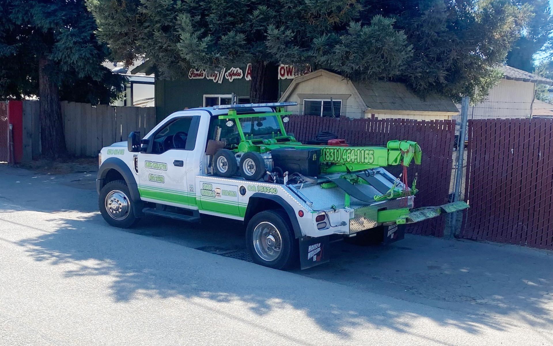 Flat Tire Repairs Emergency Towing Santa Cruz CA