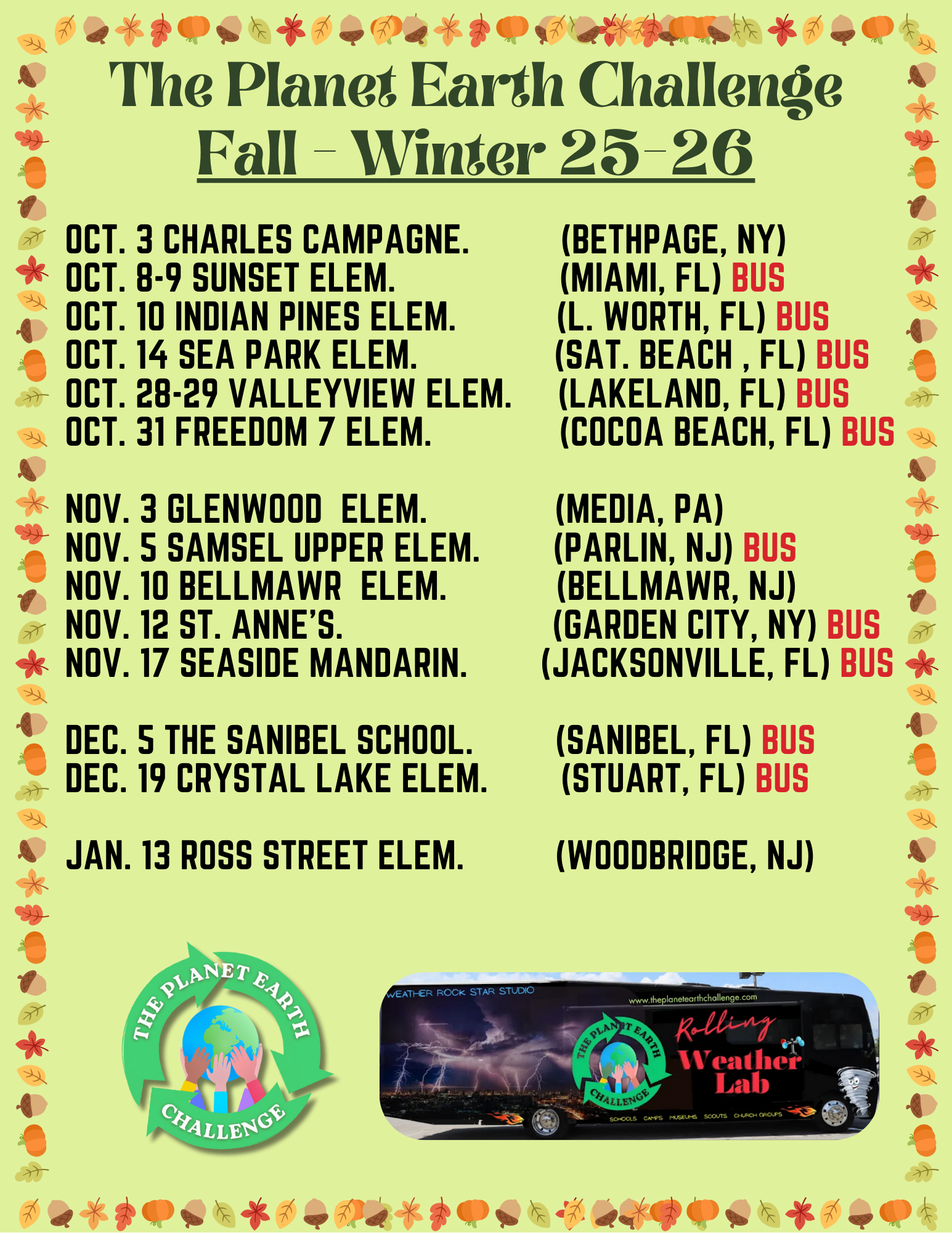 Flyer for