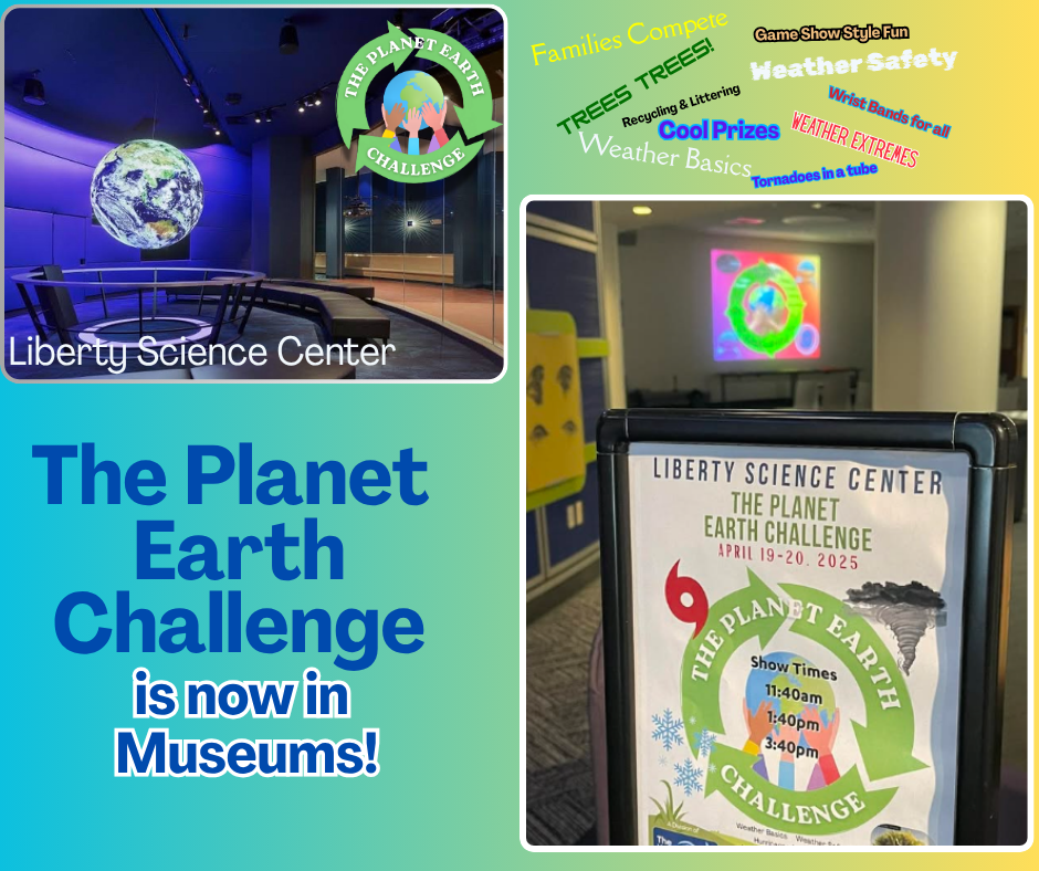The Planet Earth Challenge flyer