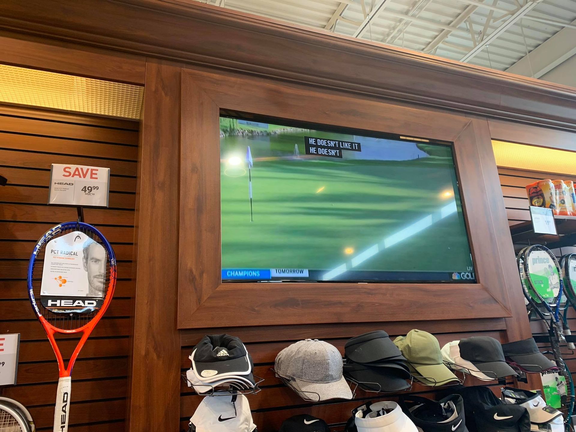 Commercial TV installation