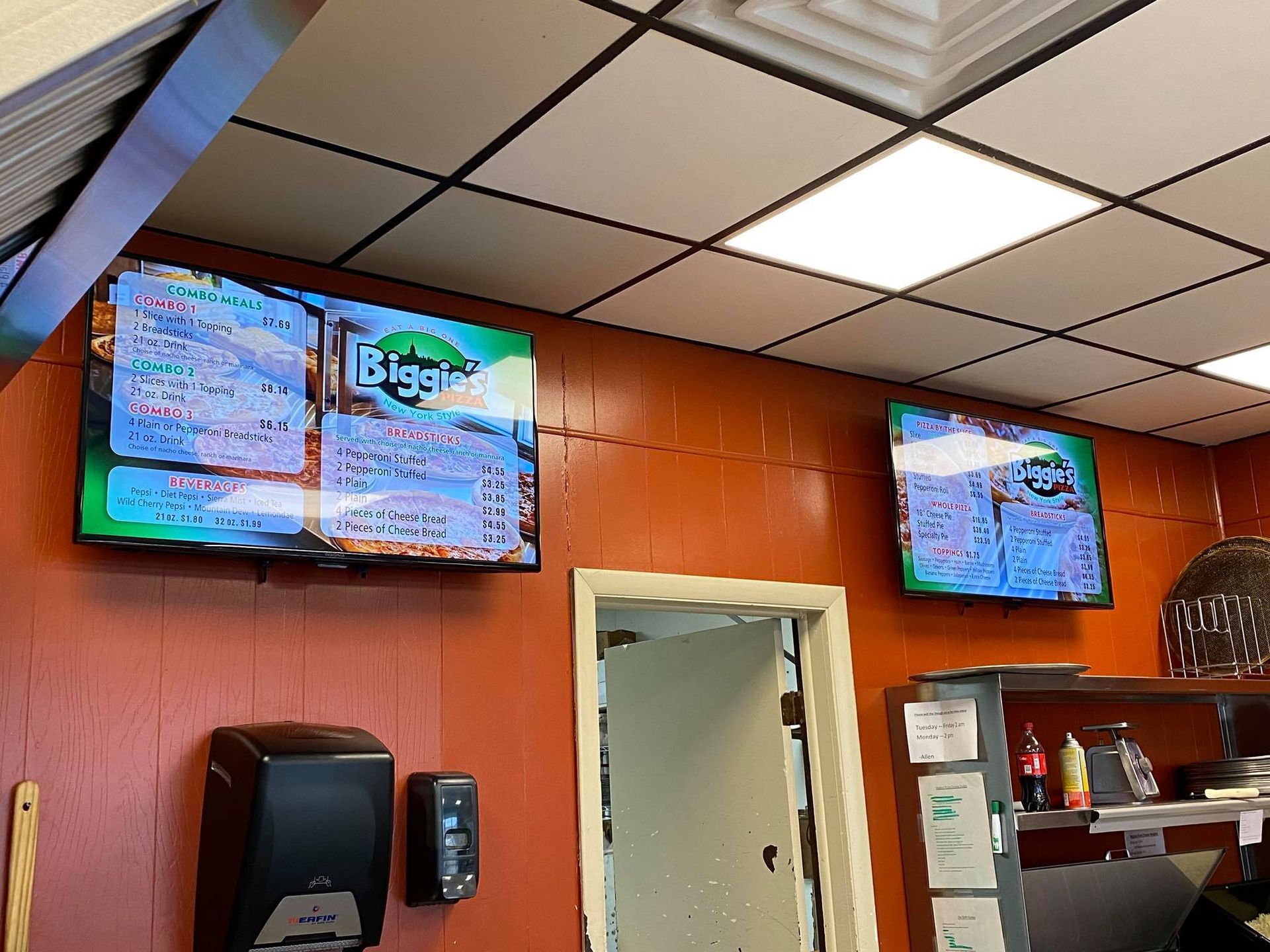 Commercial TV installation