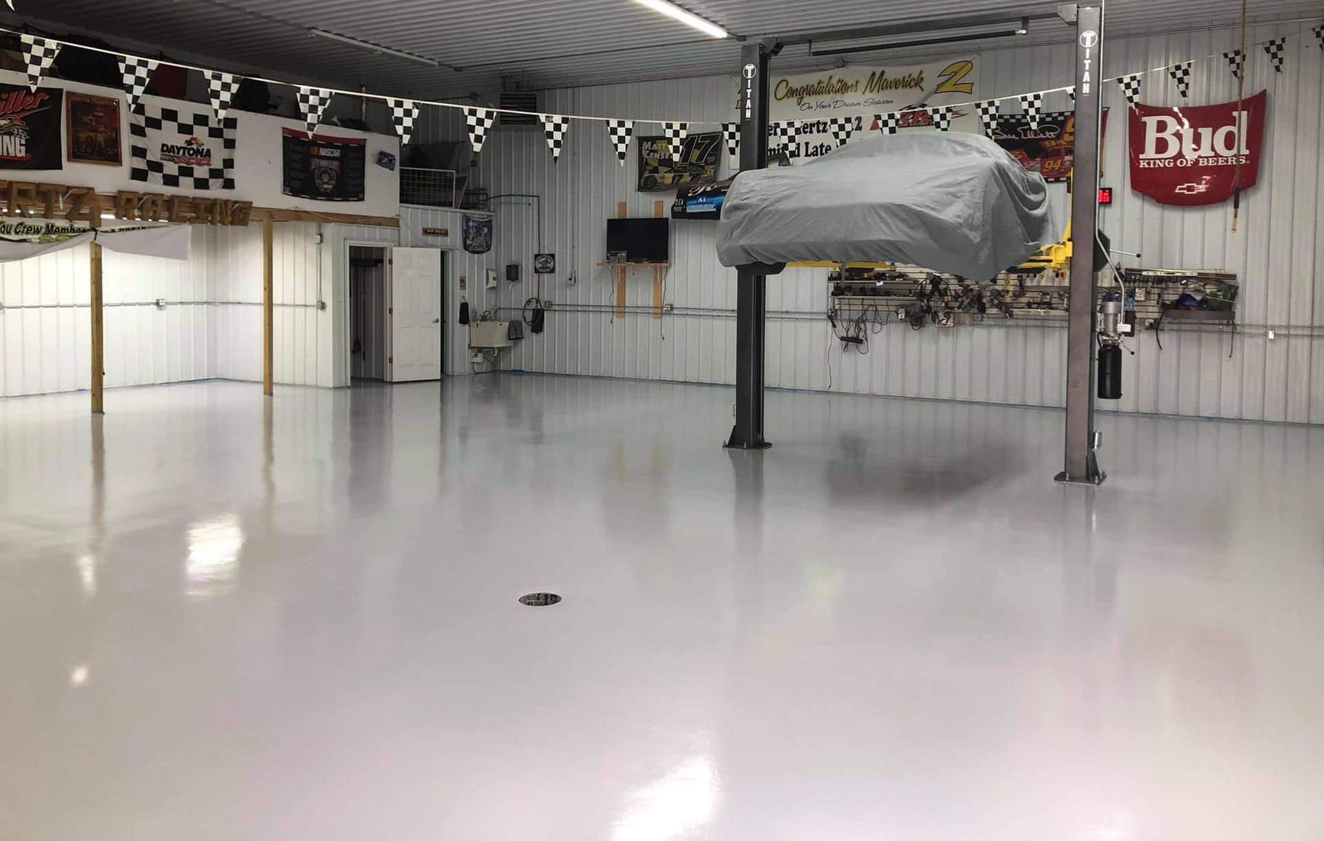 Solid Color Concrete Floor Coating