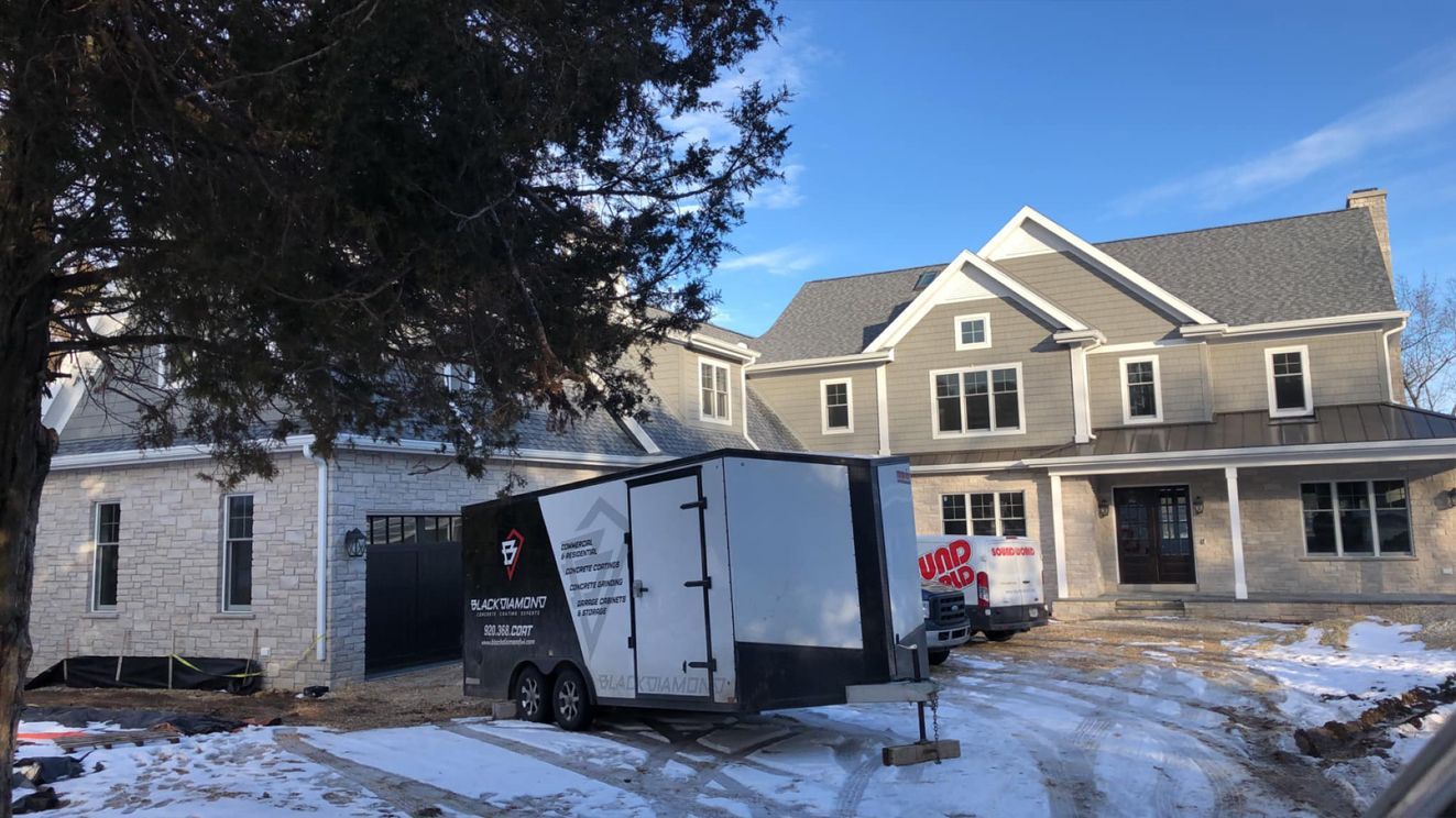 Concrete flooring service