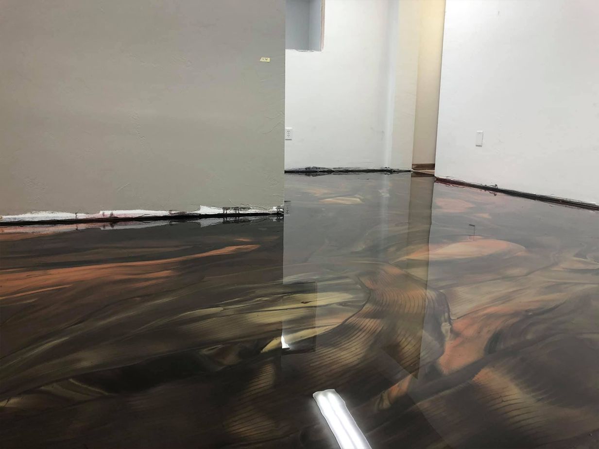 Concrete flooring service