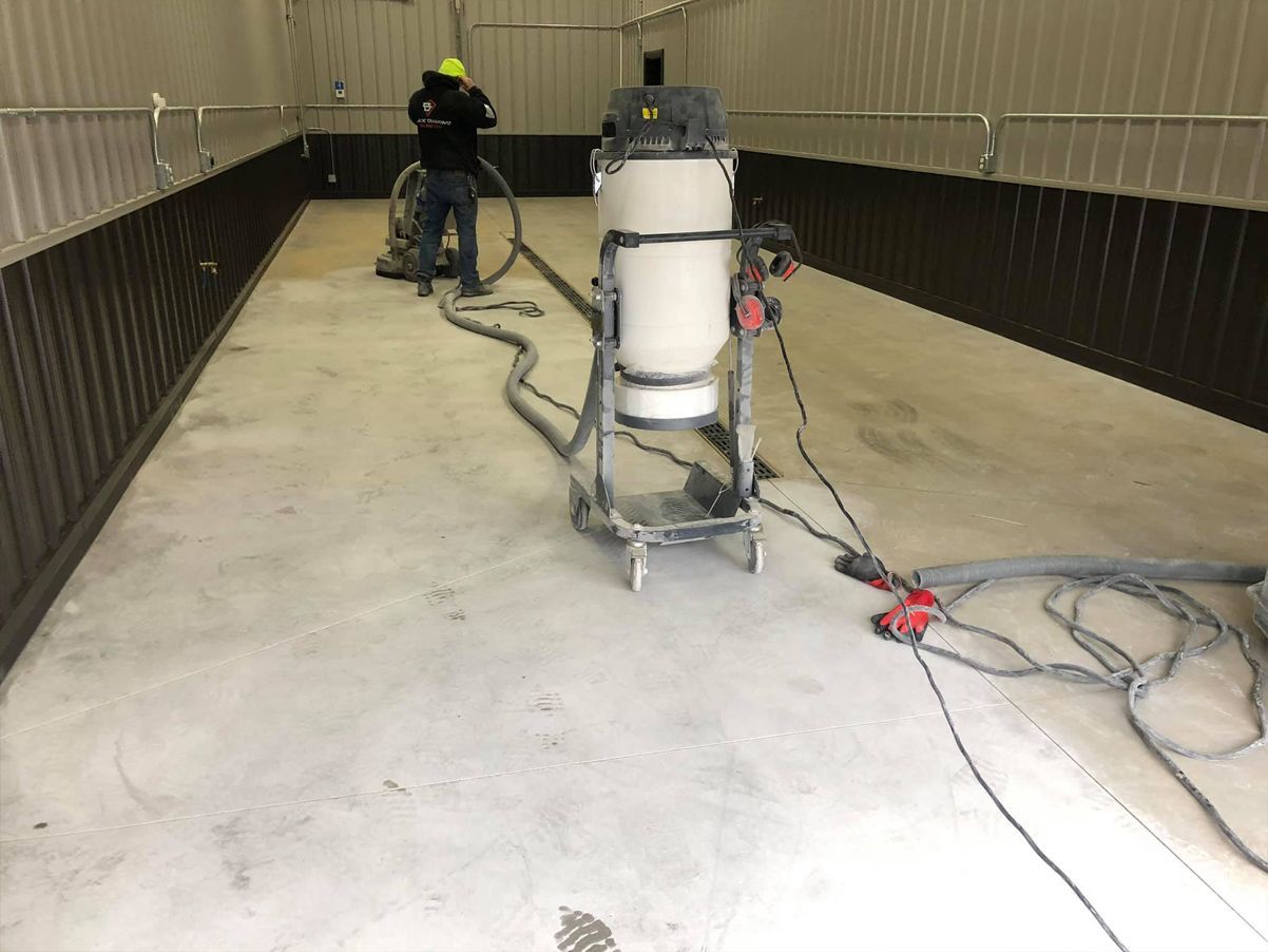 Concrete flooring service