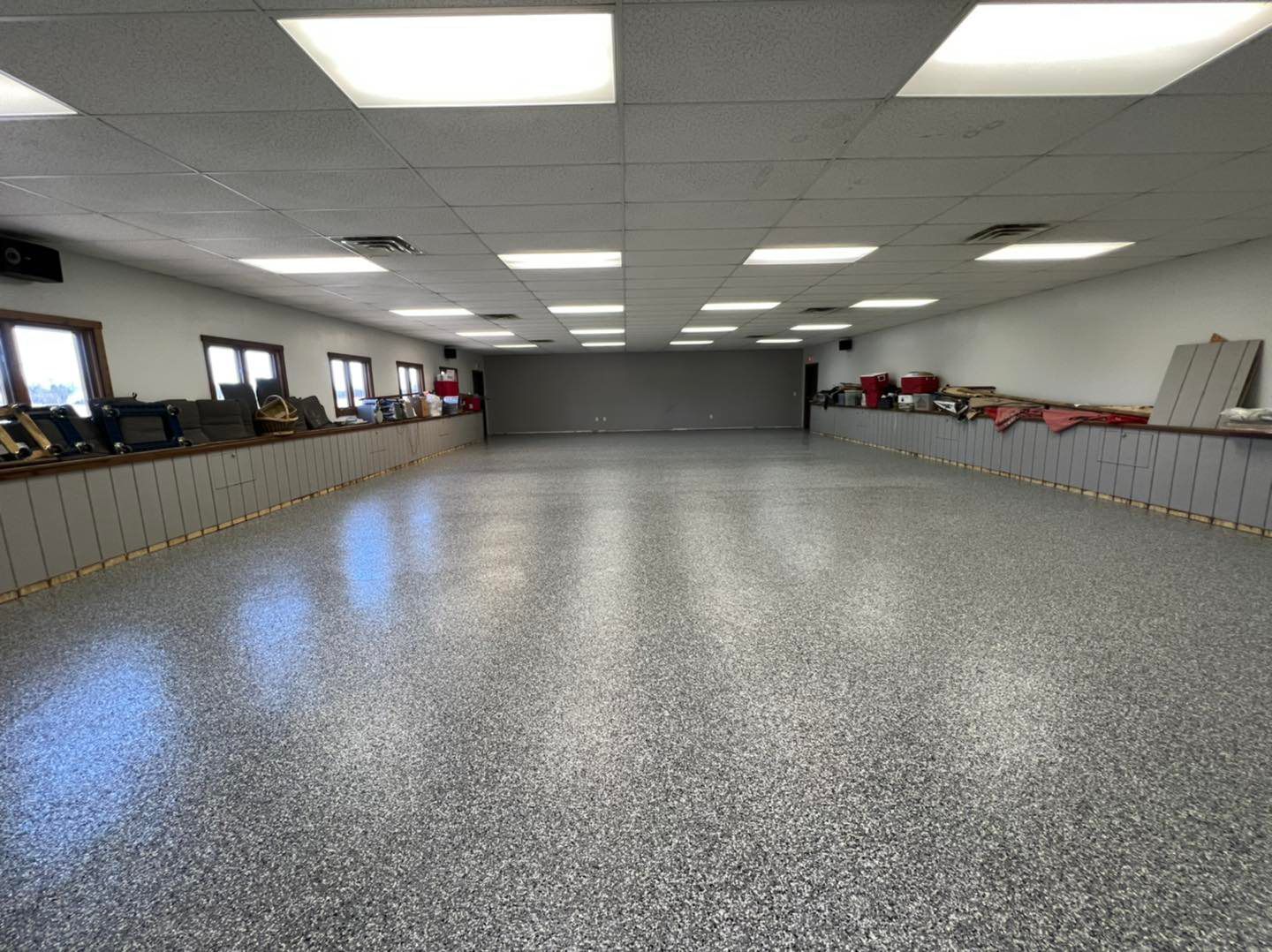 Concrete flooring service