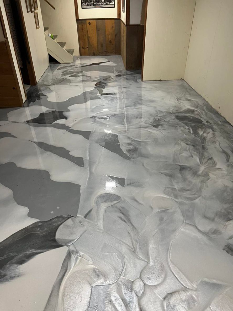 Concrete flooring service