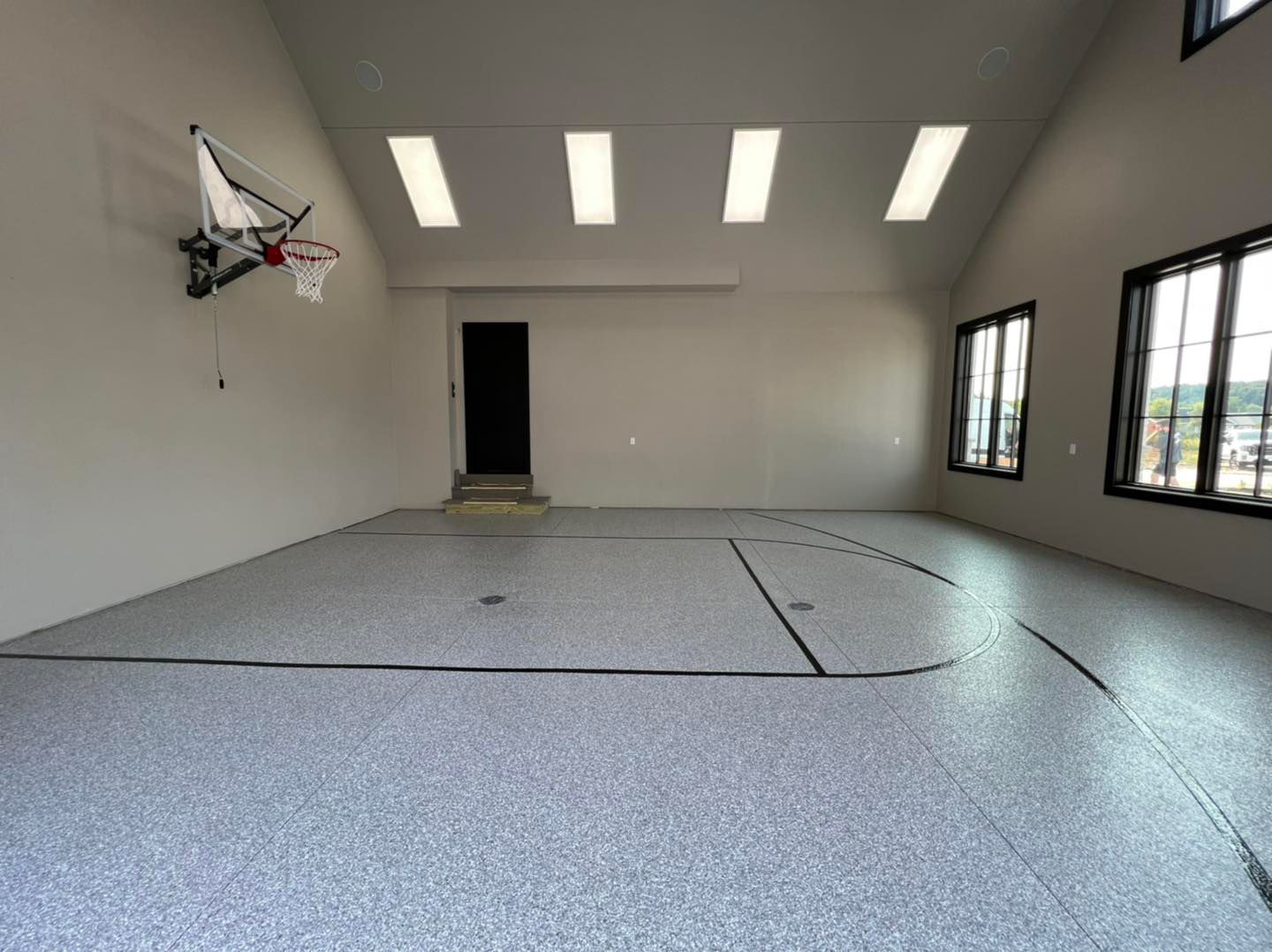 Concrete flooring service