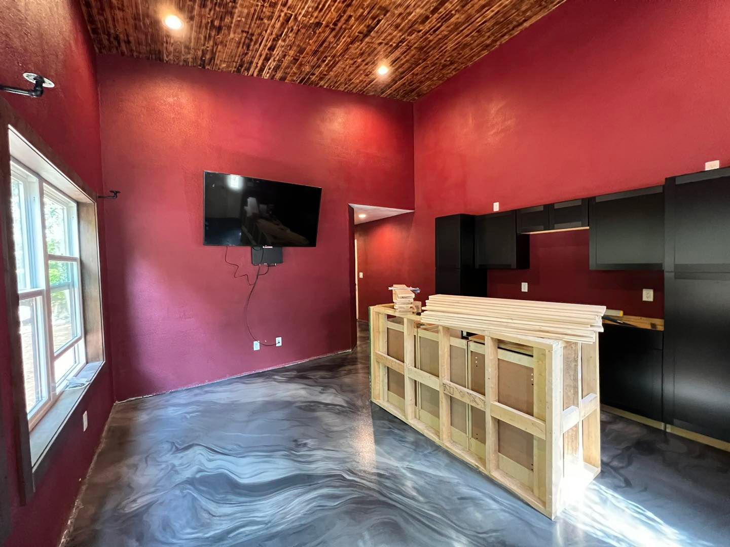 Concrete flooring service