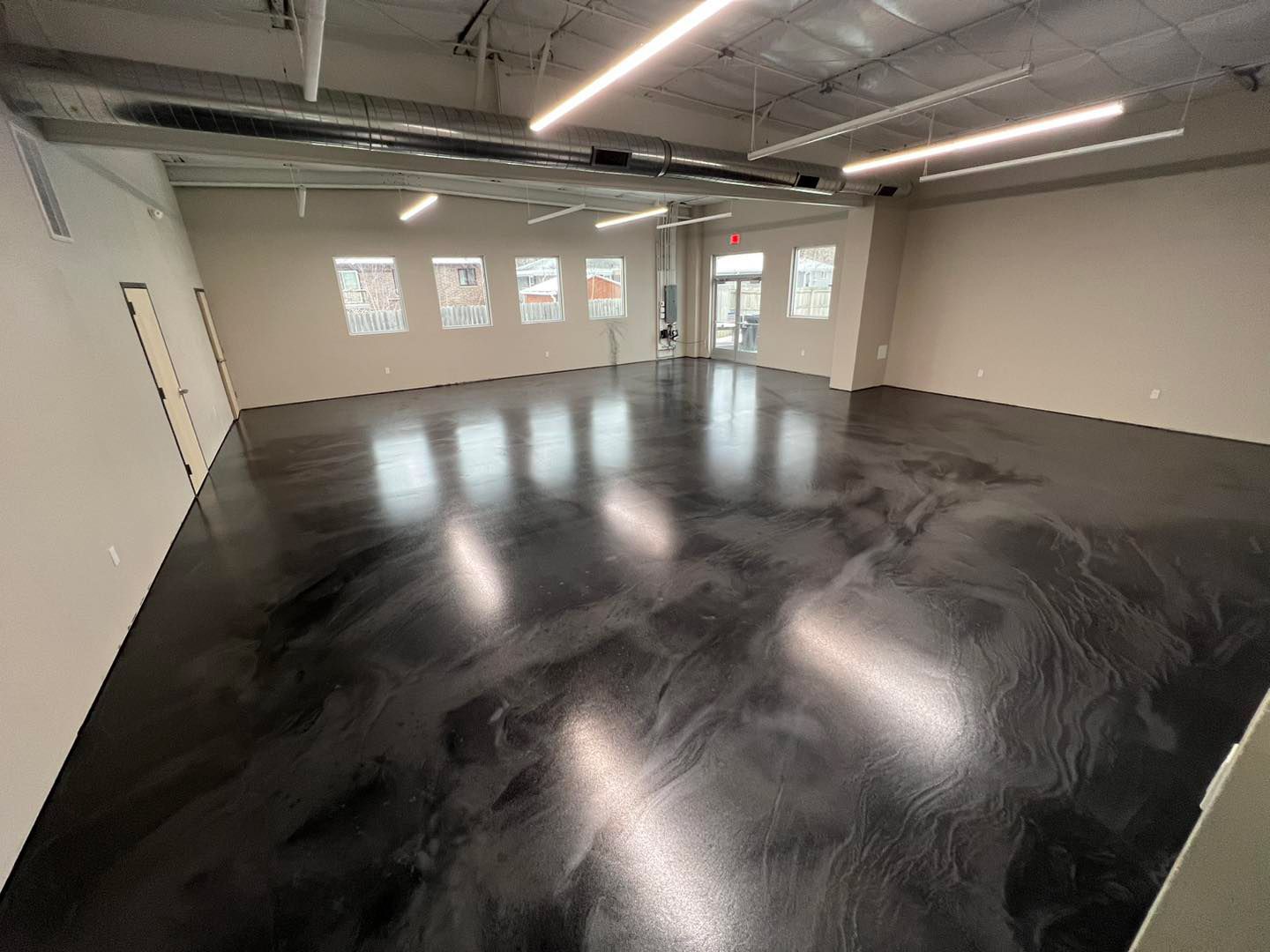 Concrete flooring service