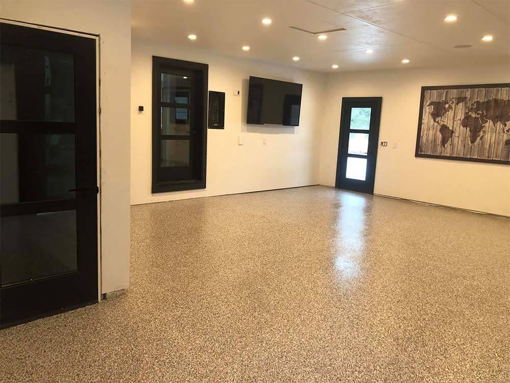 Concrete flooring service