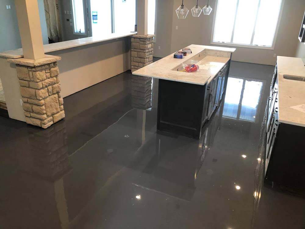 Concrete flooring service