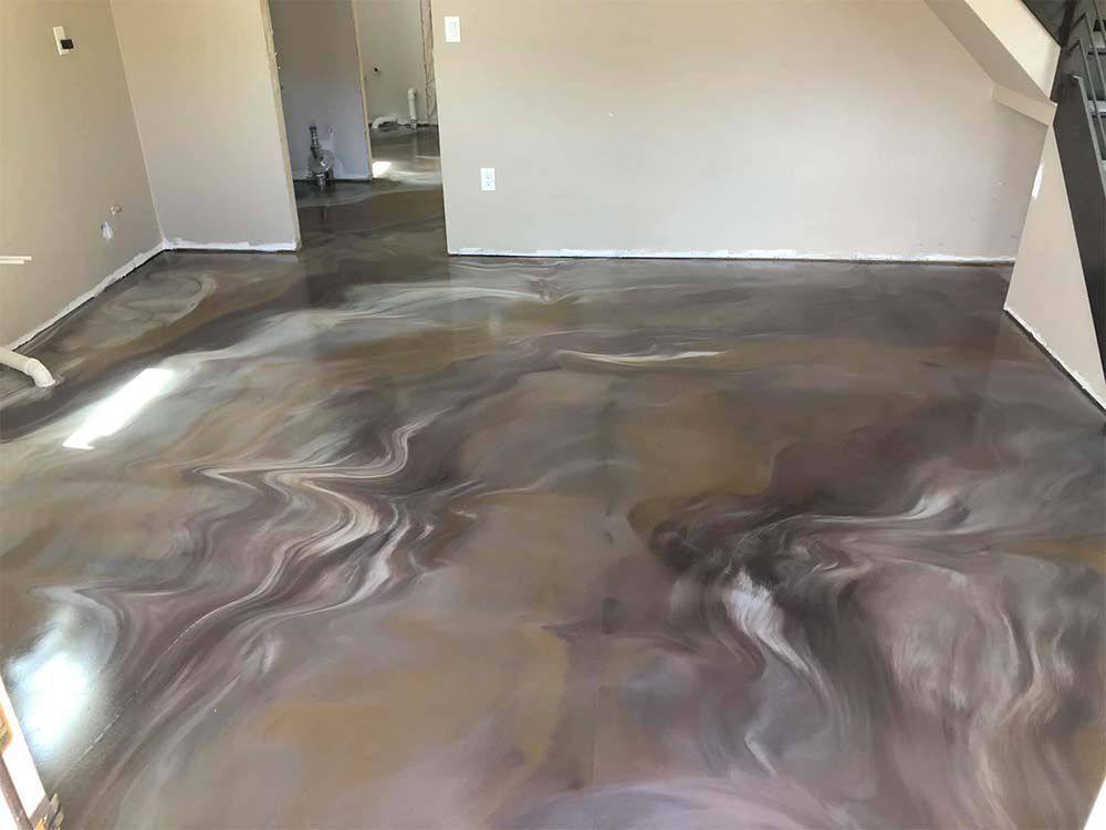 Concrete flooring service