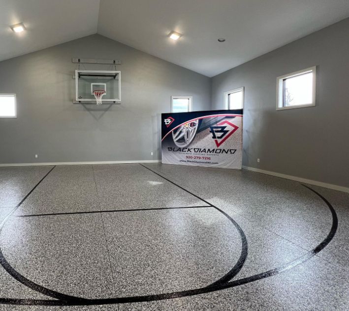 Concrete flooring service