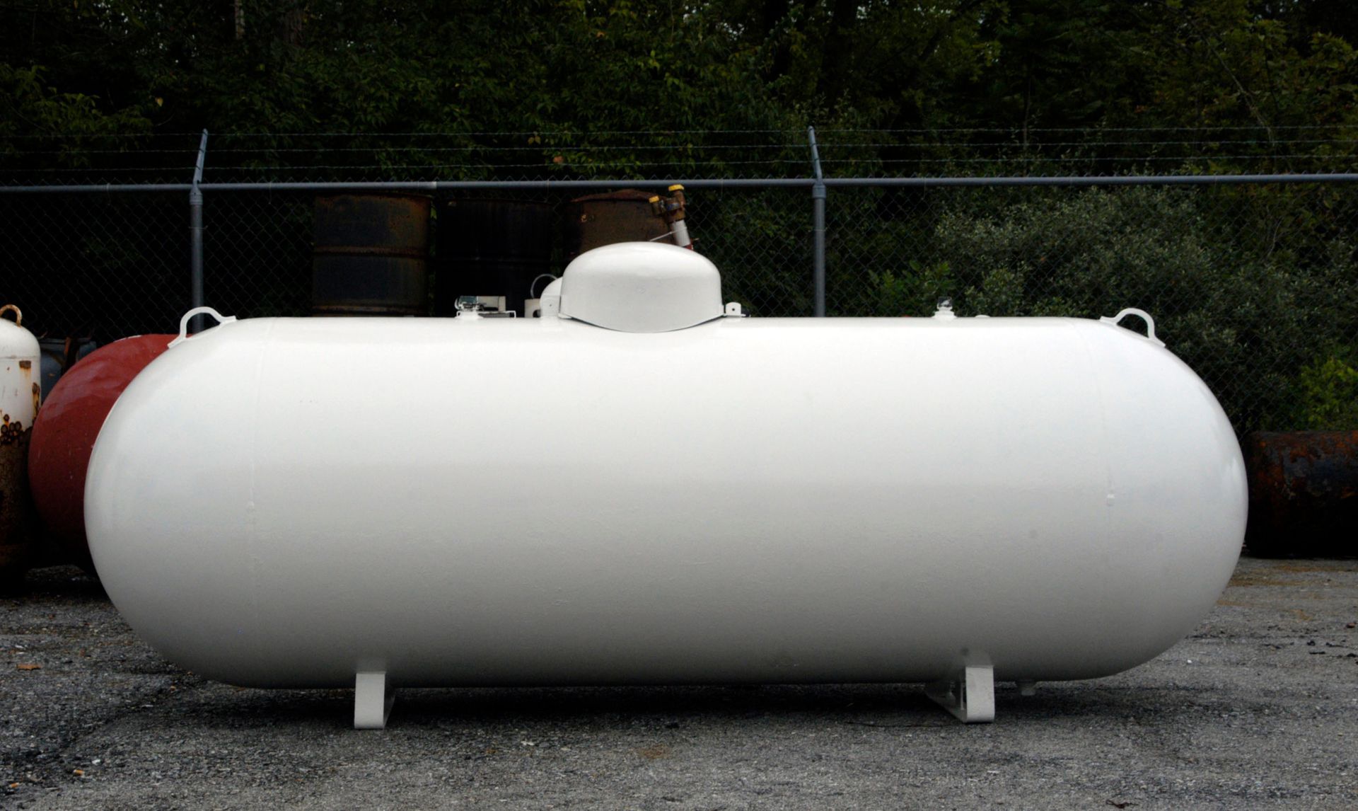 propane storage tanks