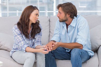 Learn More About Gottman Method Couples Therapy Couple in a counseling