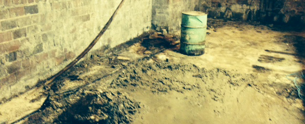 Cracked foundation