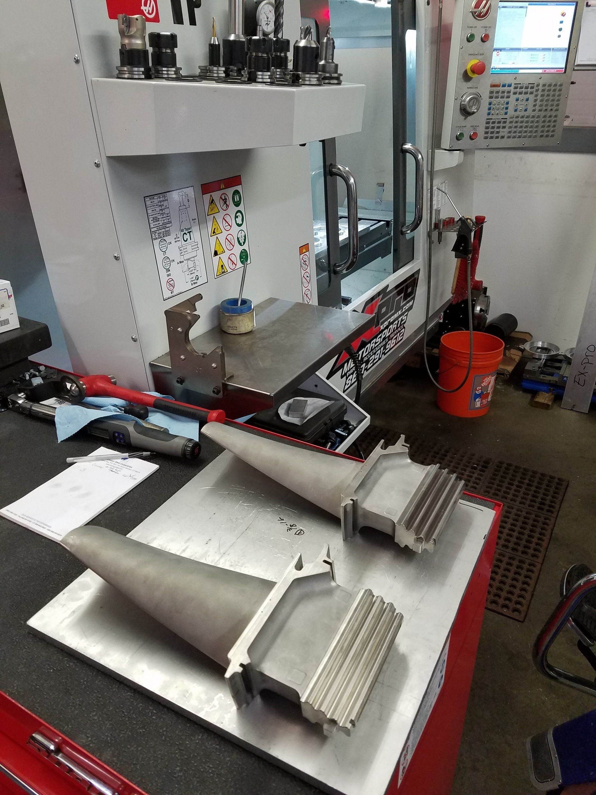 X-Pro designed and machined